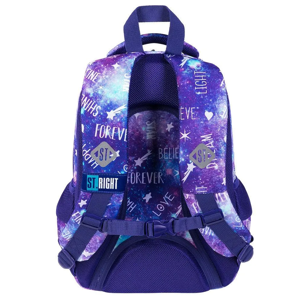 ■ St.Right - Galaxy - 3 Compartment Backpack