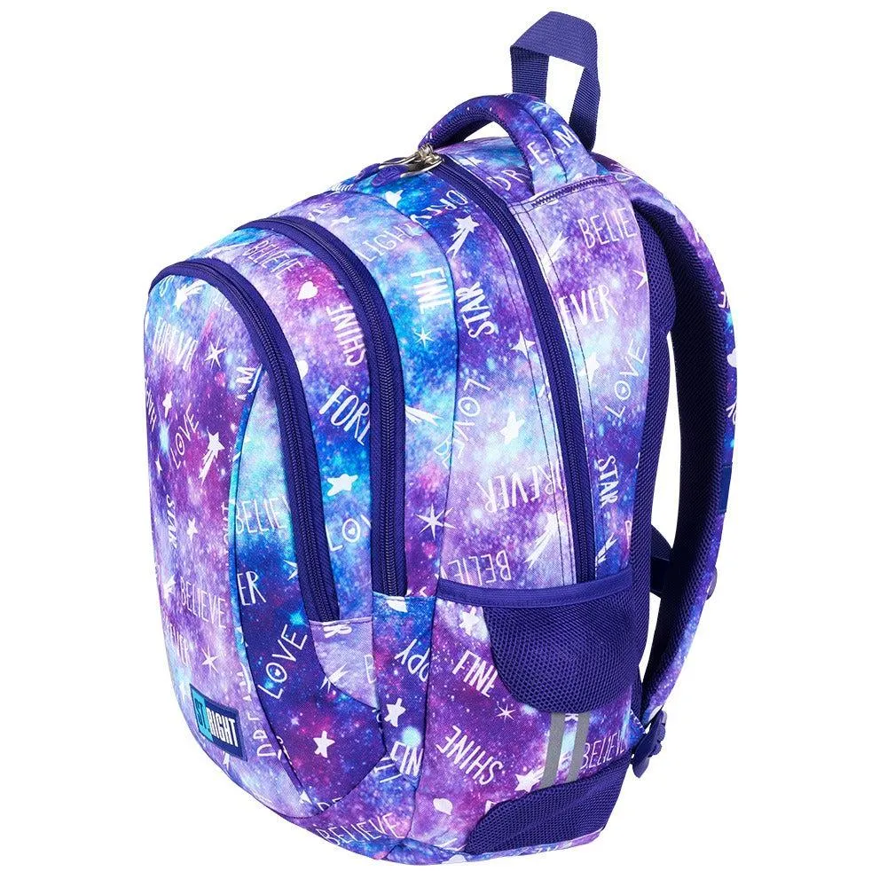 ■ St.Right - Galaxy - 3 Compartment Backpack