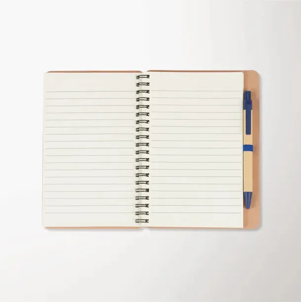 5"x 7" Recycled Kipling Spiral Notebook & Pen Set