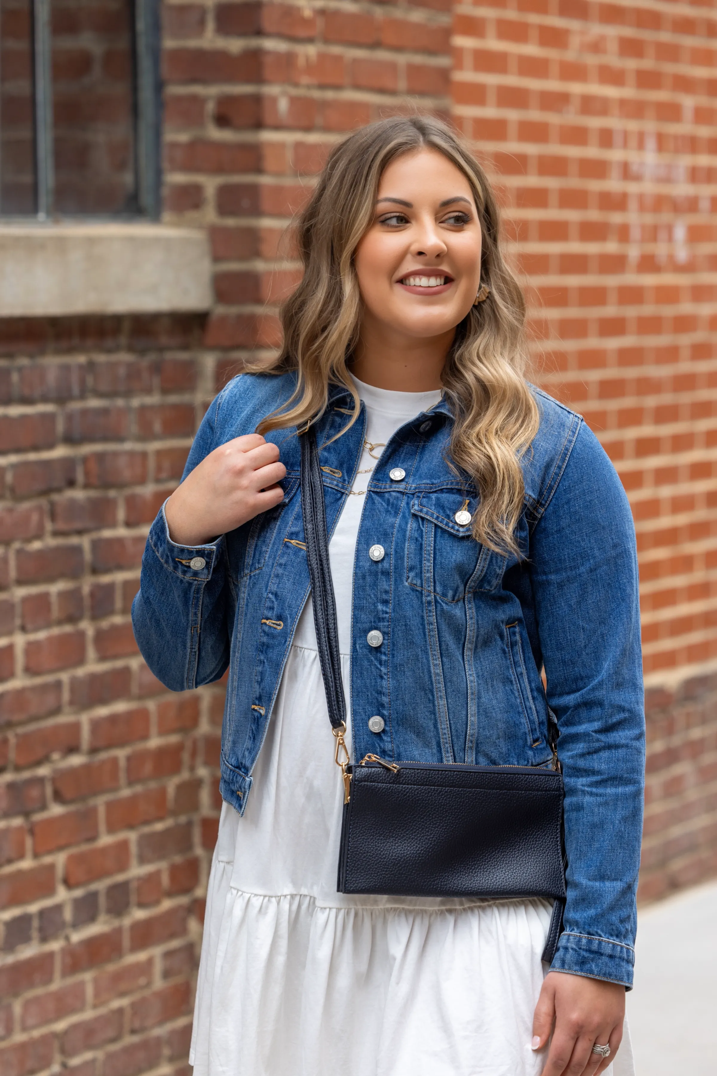 Abby 3-in-1 Handbag - Navy