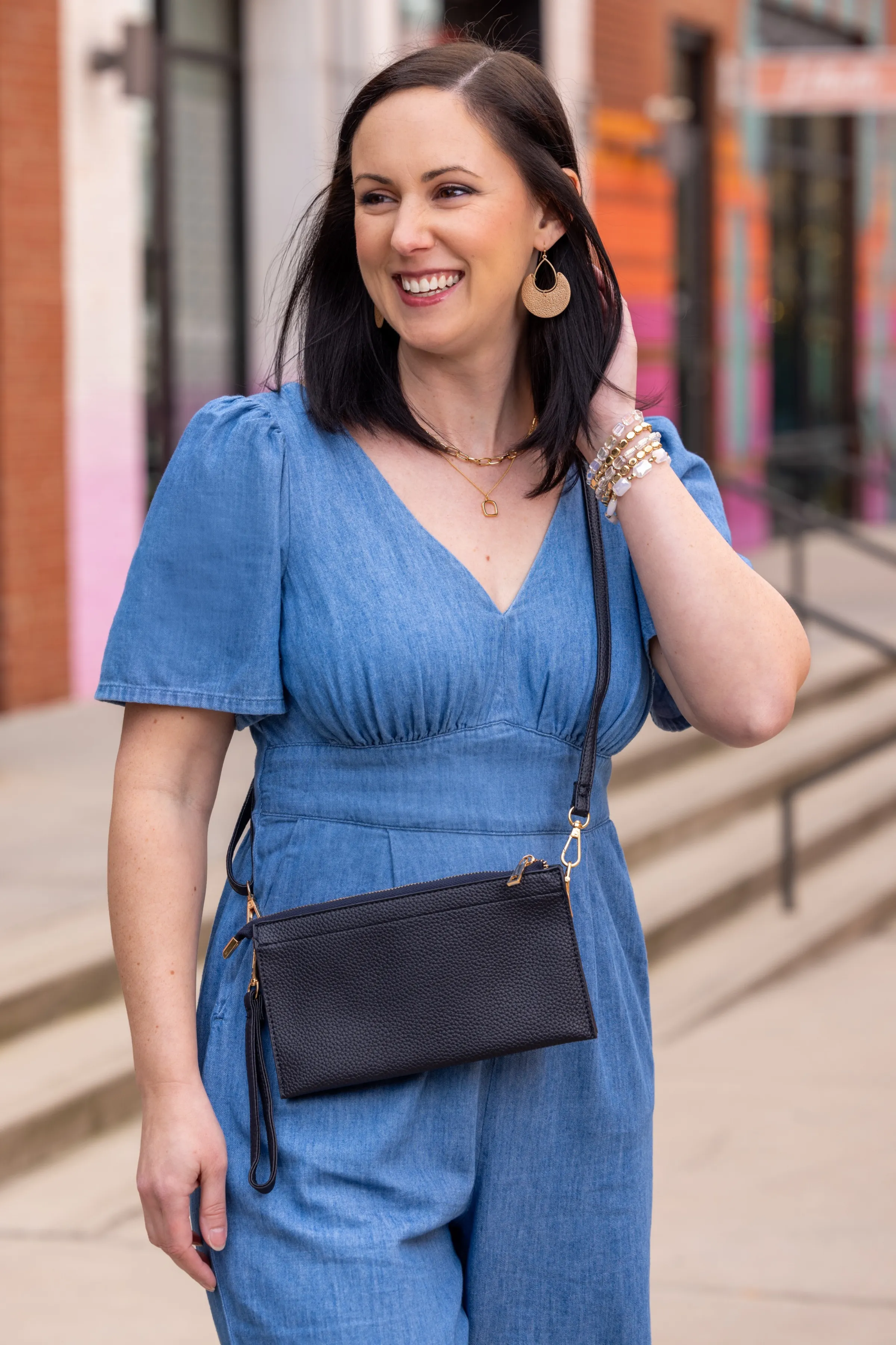 Abby 3-in-1 Handbag - Navy