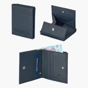 Air Force Military Wallet Vertical Men Leather Moon Am234-BL Line