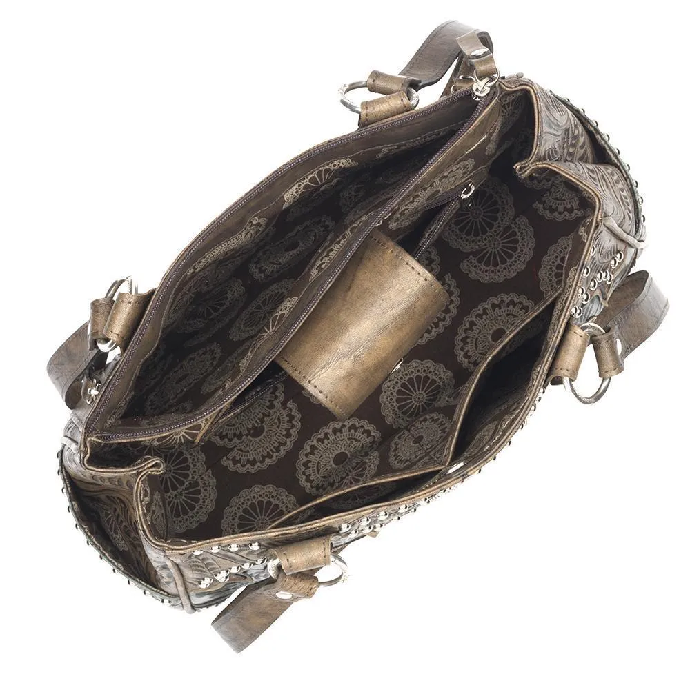 American West Annie's Secret Concealed Carry Multi-Compartment Handbag