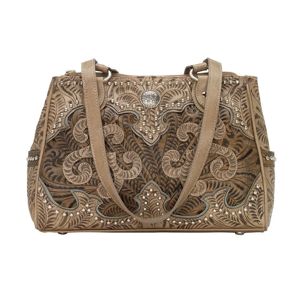 American West Annie's Secret Concealed Carry Multi-Compartment Handbag