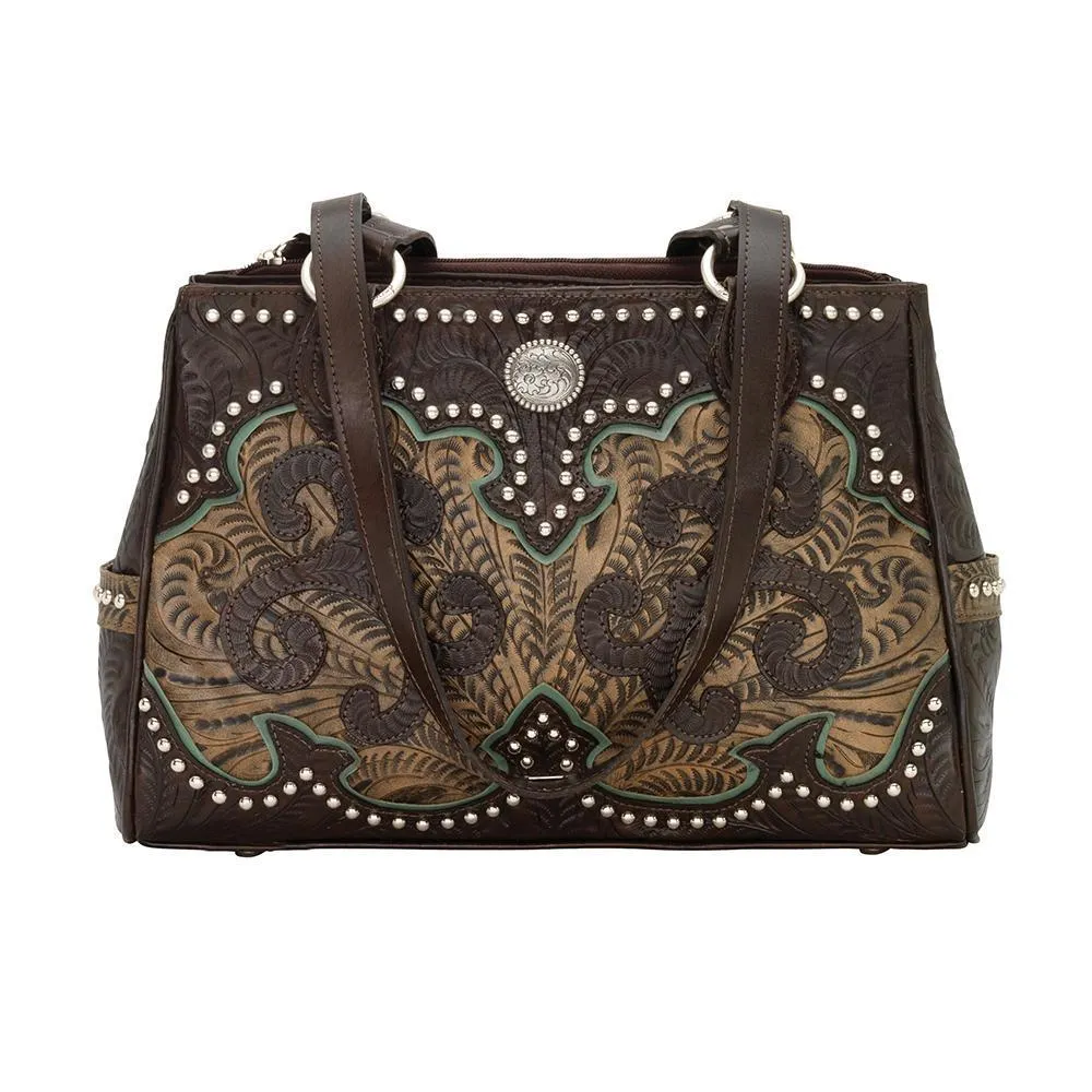 American West Annie's Secret Concealed Carry Multi-Compartment Handbag