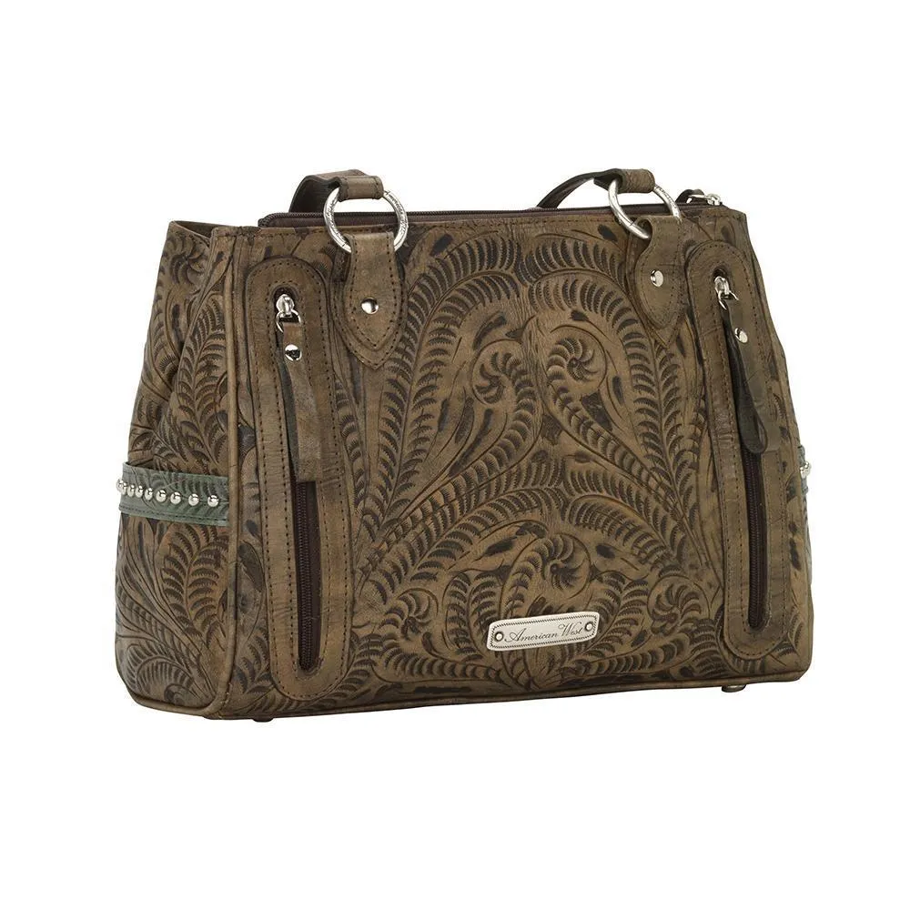 American West Annie's Secret Concealed Carry Multi-Compartment Handbag