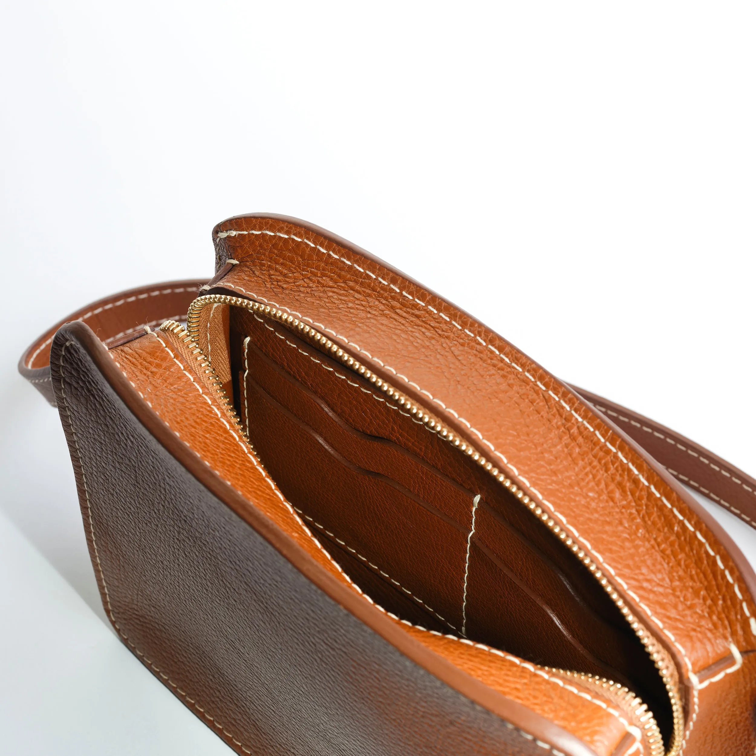 Anni in Leather Brown