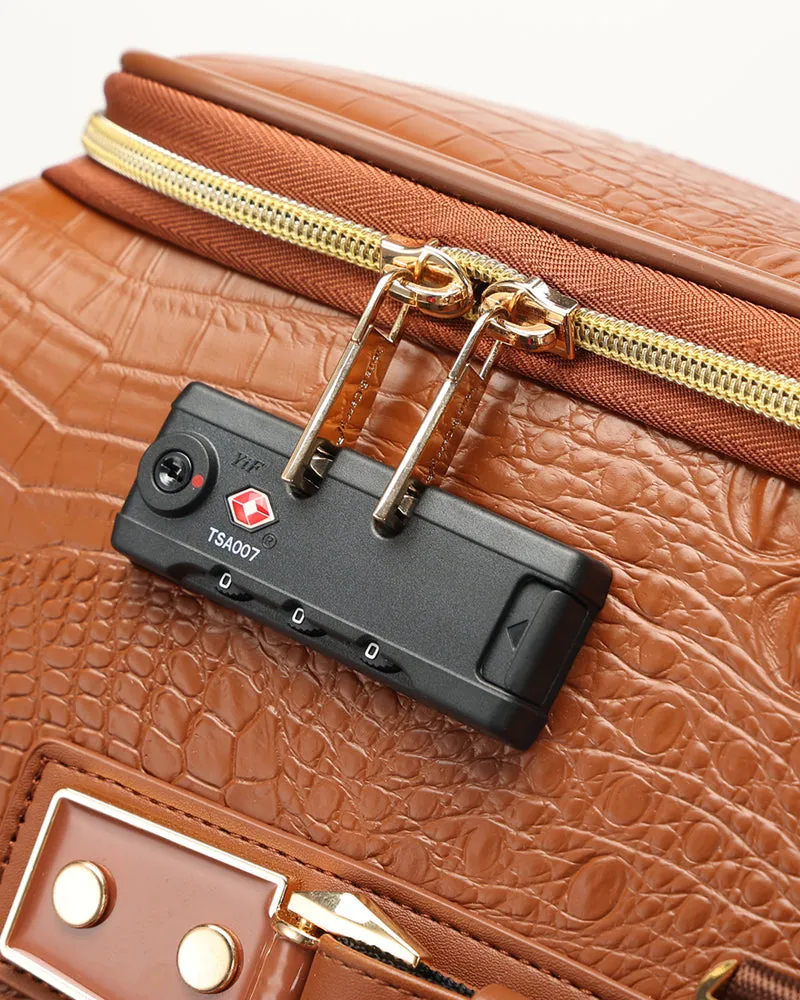 Apollo 2 Suitcase 2 Piece Set in Caramel
