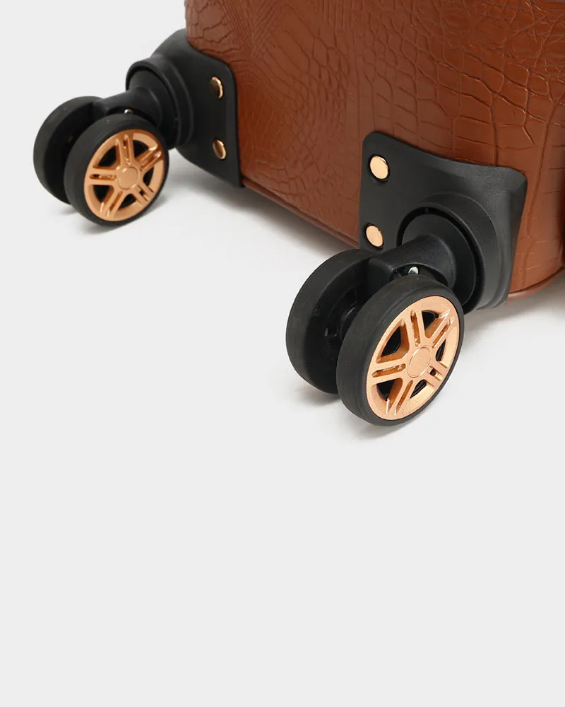 Apollo 2 Suitcase 2 Piece Set in Caramel