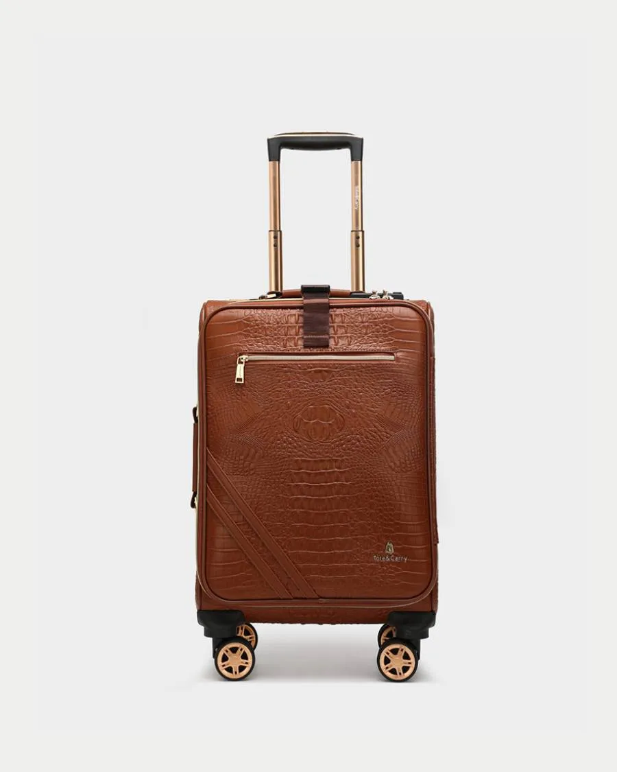 Apollo 2 Suitcase 2 Piece Set in Caramel