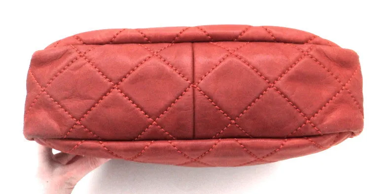 Authentic Chanel Brick Red Modern Flapover