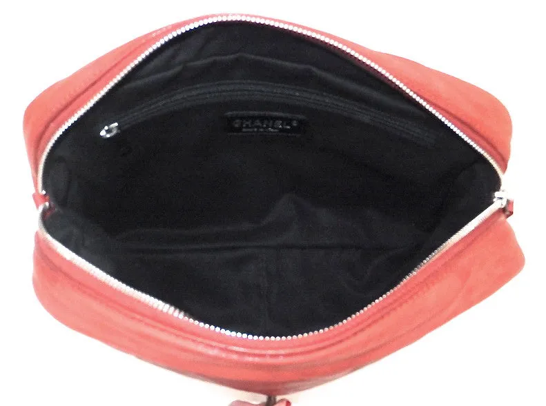 Authentic Chanel Brick Red Modern Flapover