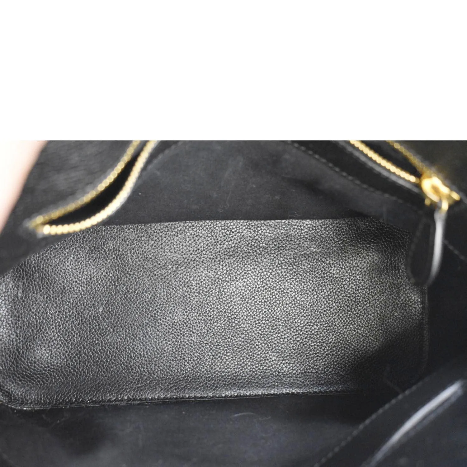 BALENCIAGA Ville Top Handle Grained Leather Crossbody Bag Black