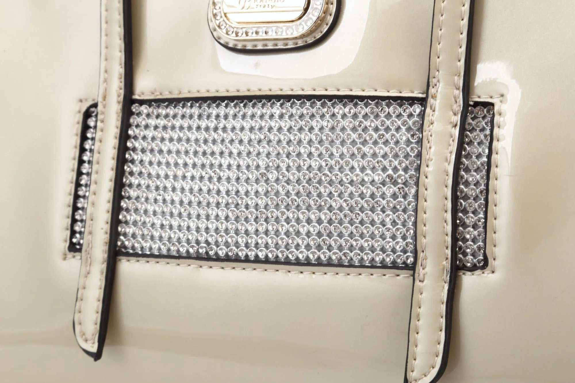 Bling Kingdom Crystal Stud Shoulder Bag [KIS8340]