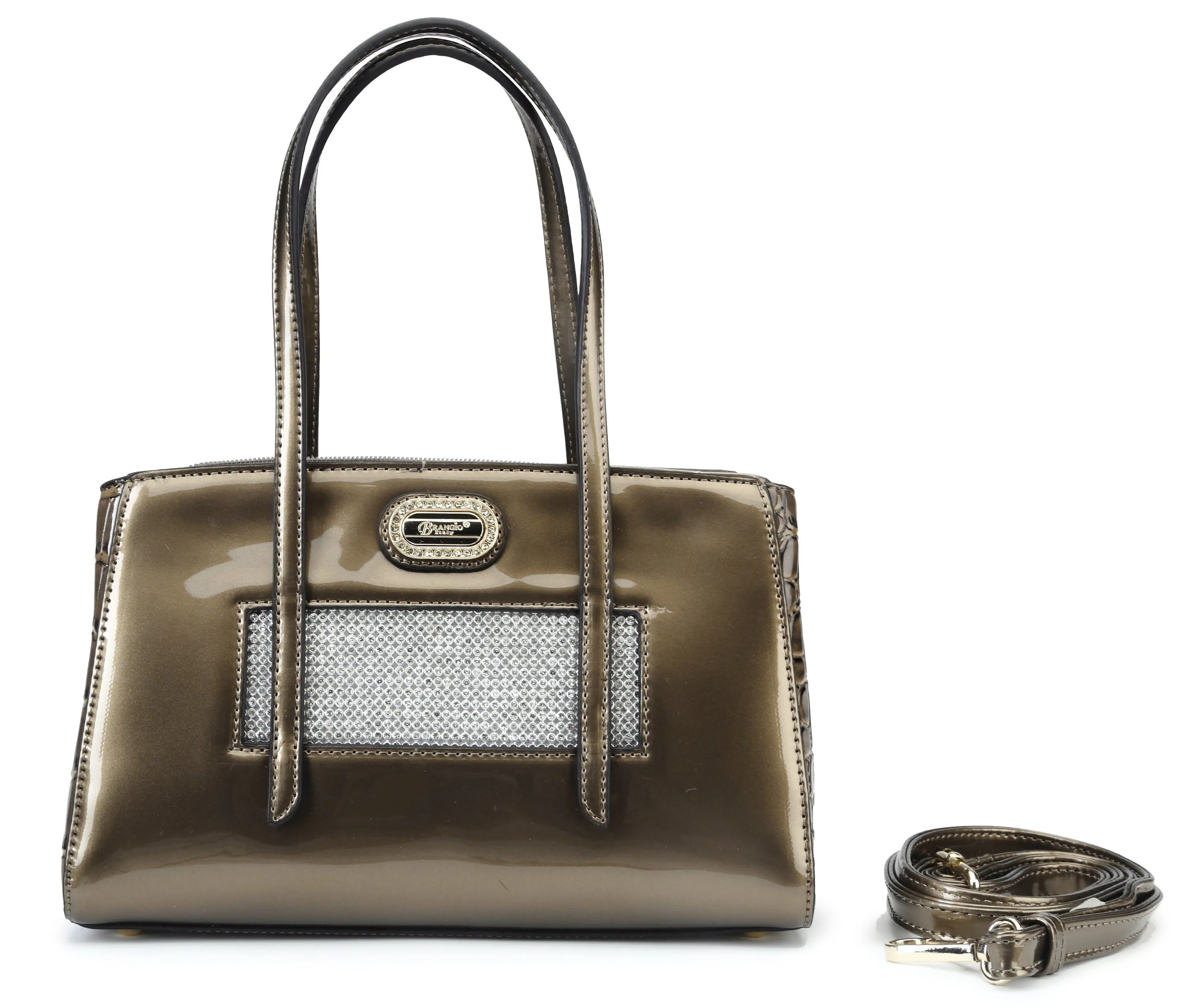 Bling Kingdom Crystal Stud Shoulder Bag [KIS8340]