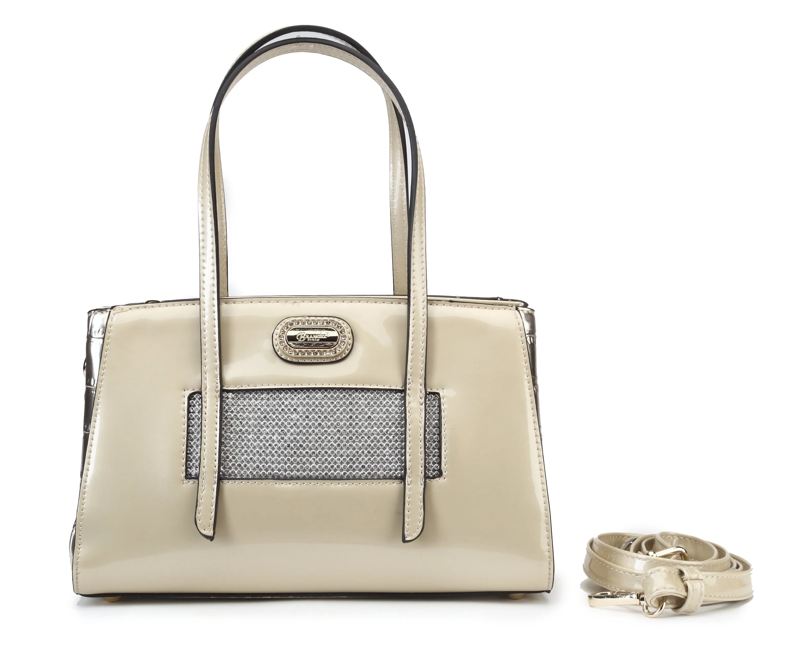 Bling Kingdom Crystal Stud Shoulder Bag [KIS8340]