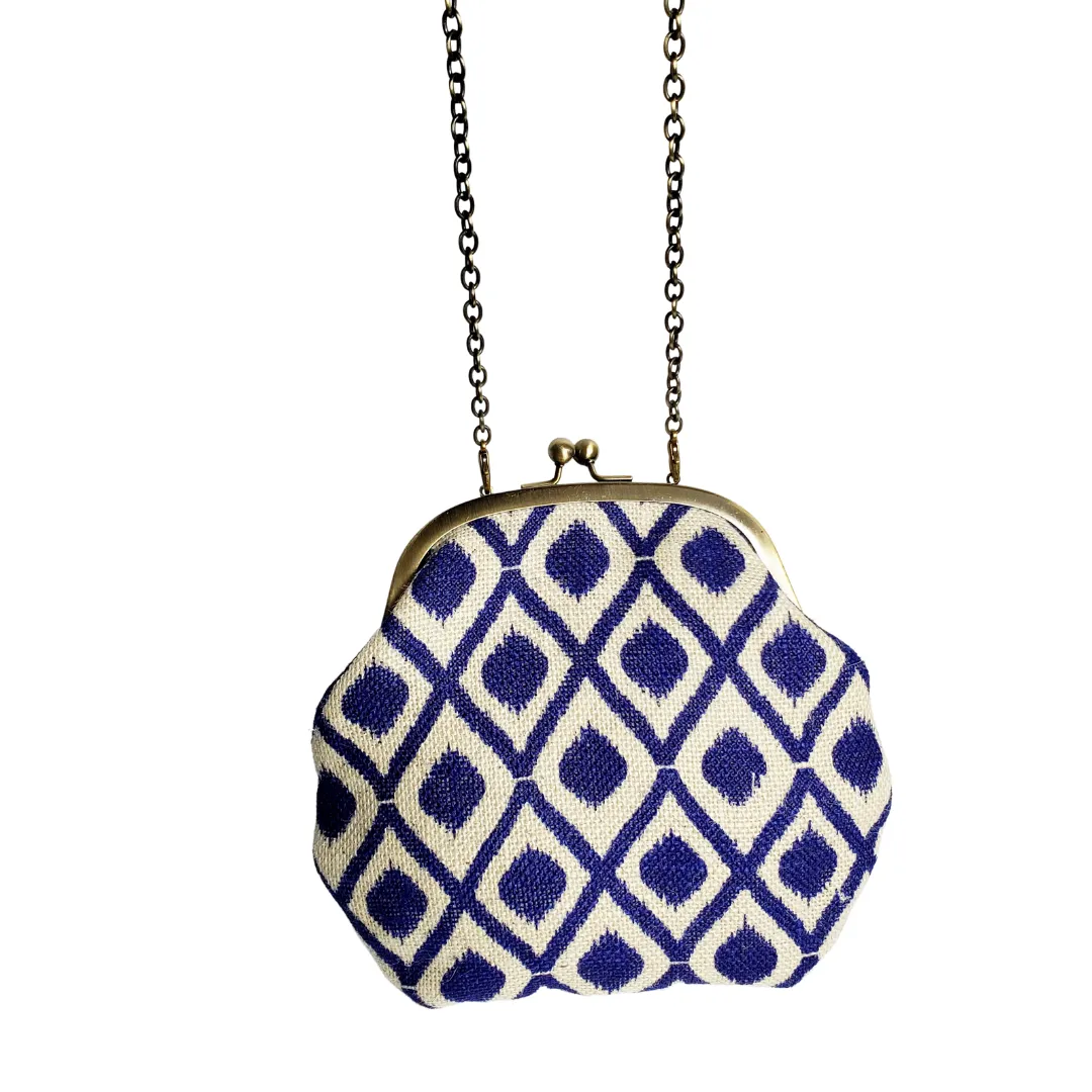 Blue Diamond Coin Purse