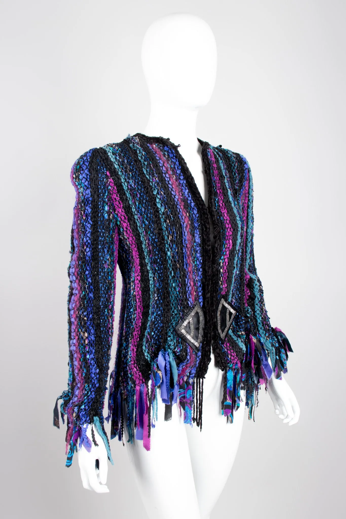 Braided Rag Chenille Jacket