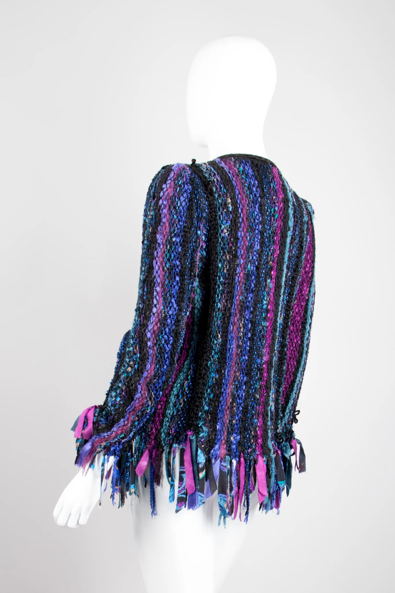 Braided Rag Chenille Jacket