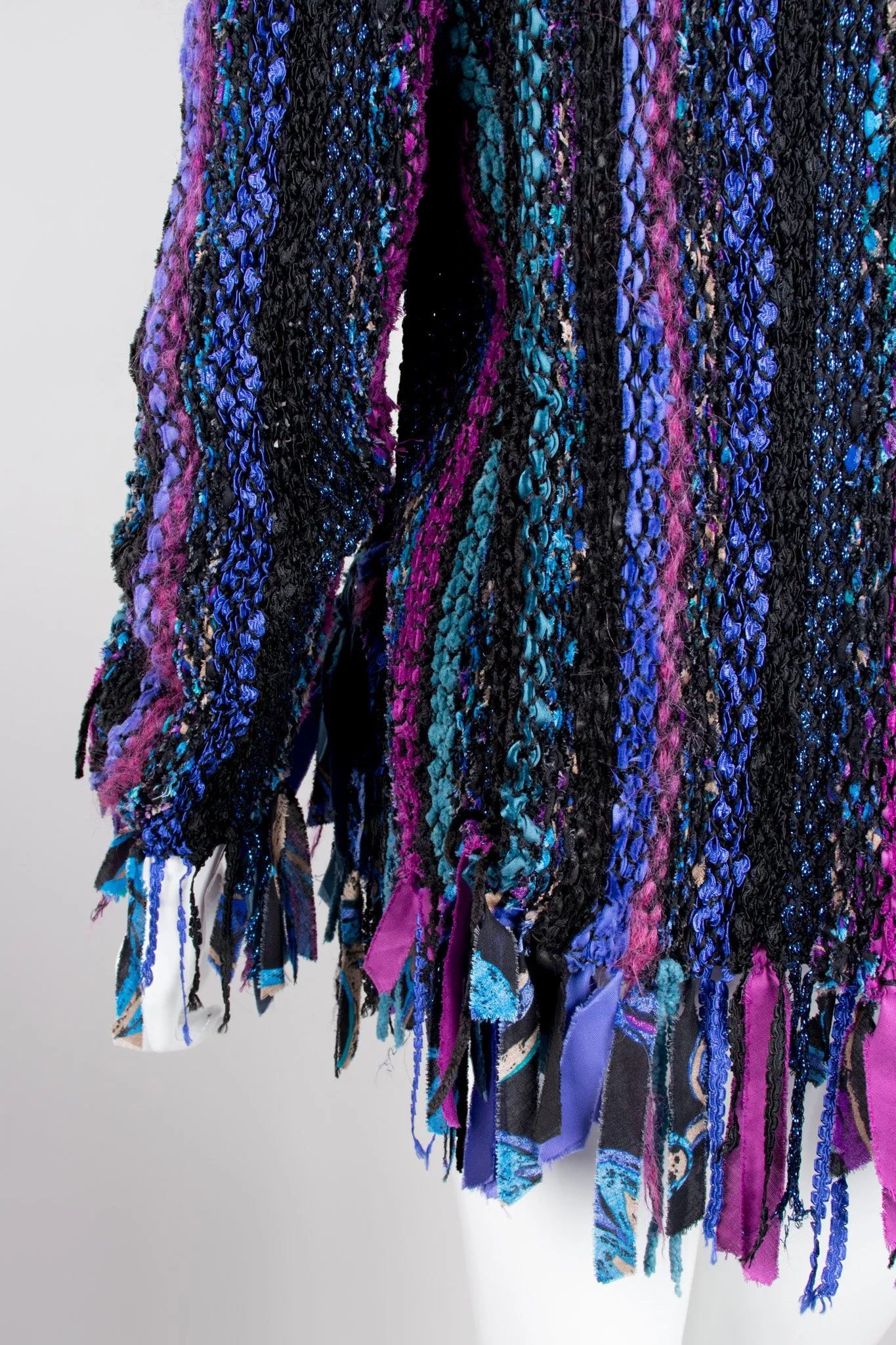 Braided Rag Chenille Jacket