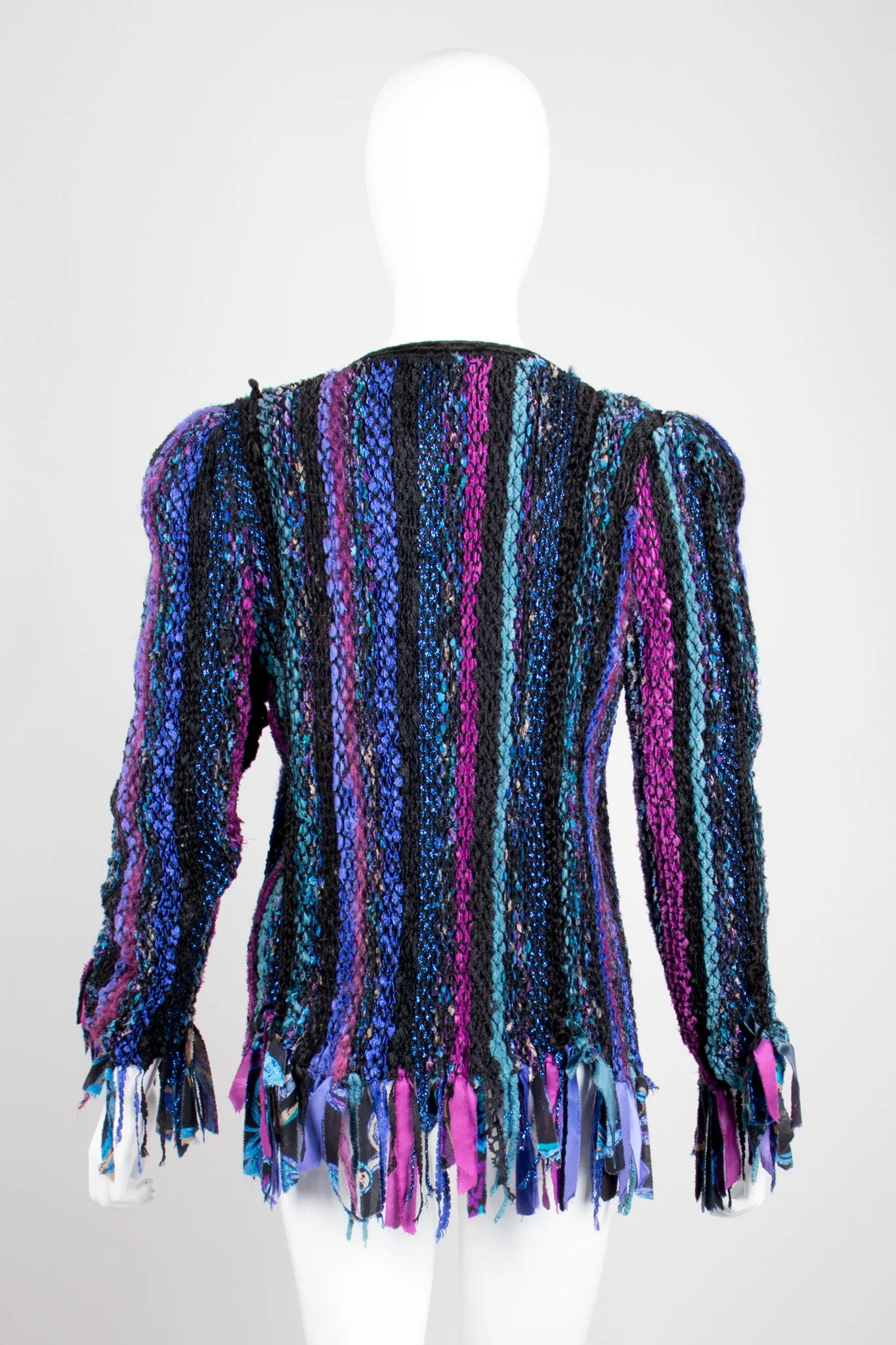 Braided Rag Chenille Jacket