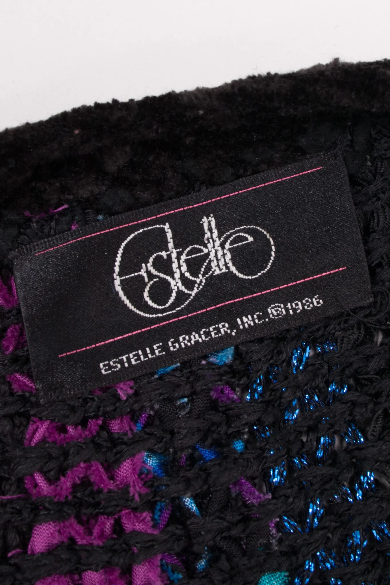 Braided Rag Chenille Jacket
