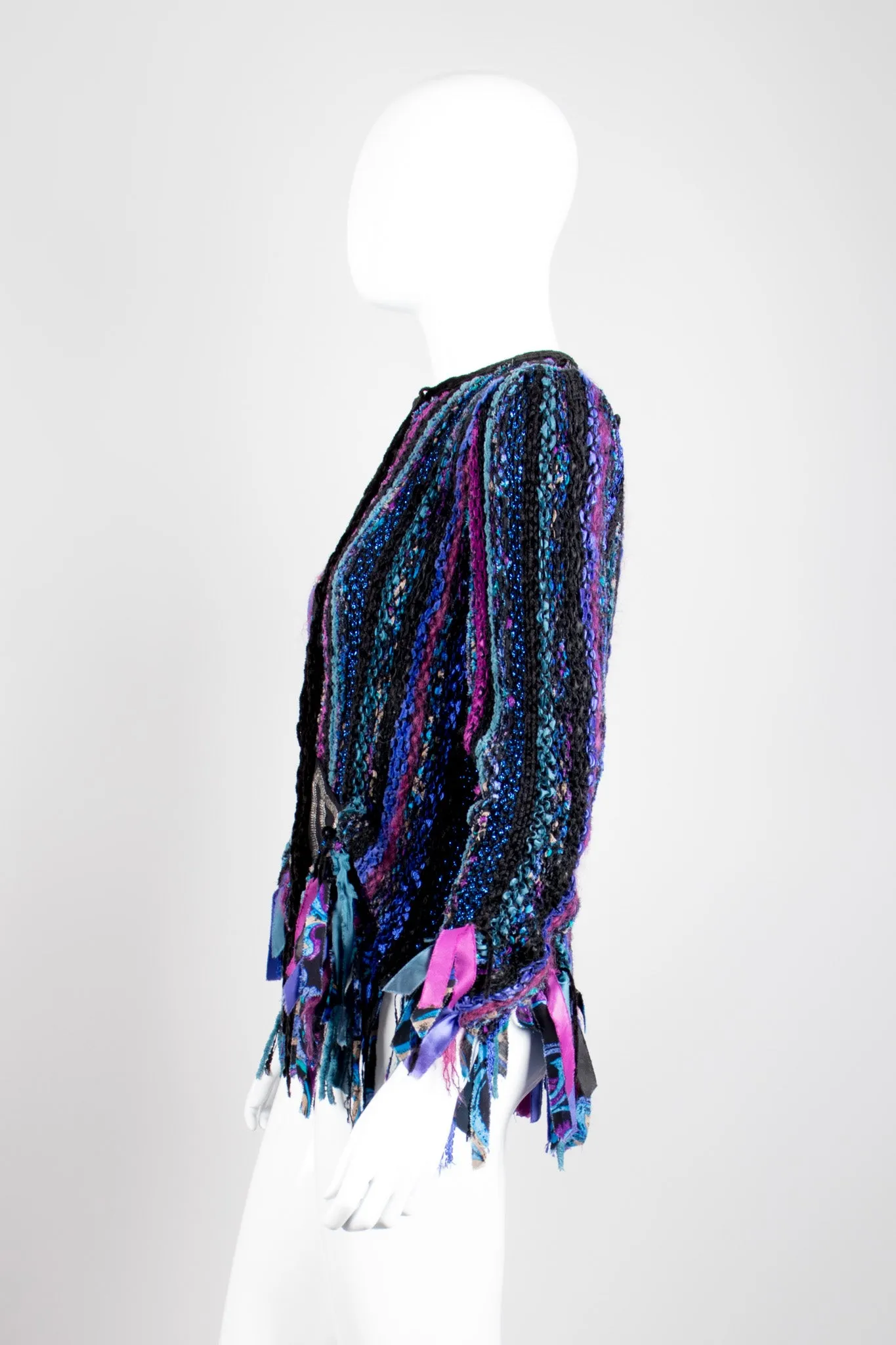 Braided Rag Chenille Jacket