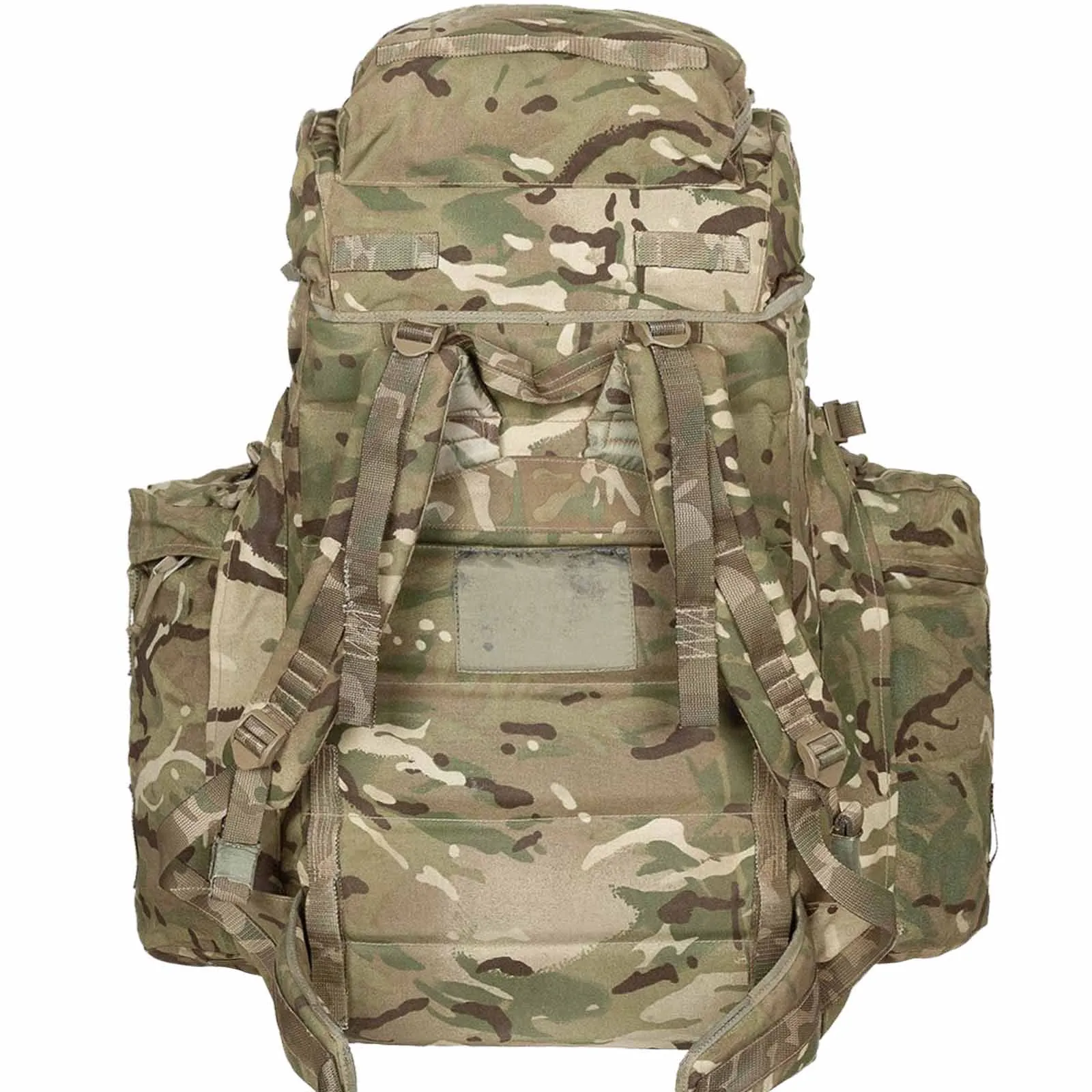 British Army MTP Bergen Long Back With Side Pouches