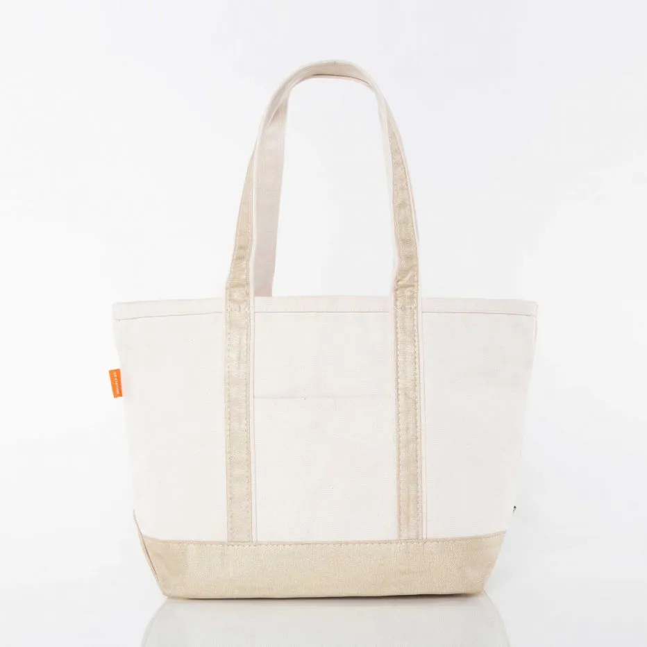 Cape Cod Metallic Tote
