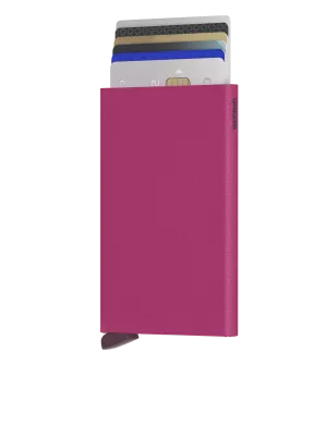 Card Protector Powder Fuchsia RFID Secure