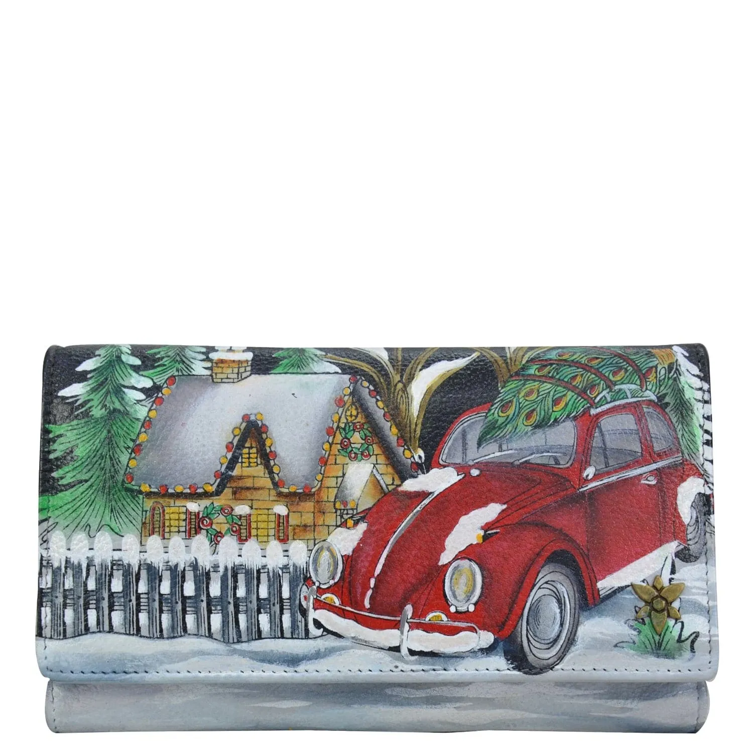 Checkbook Clutch with RFID - 1153