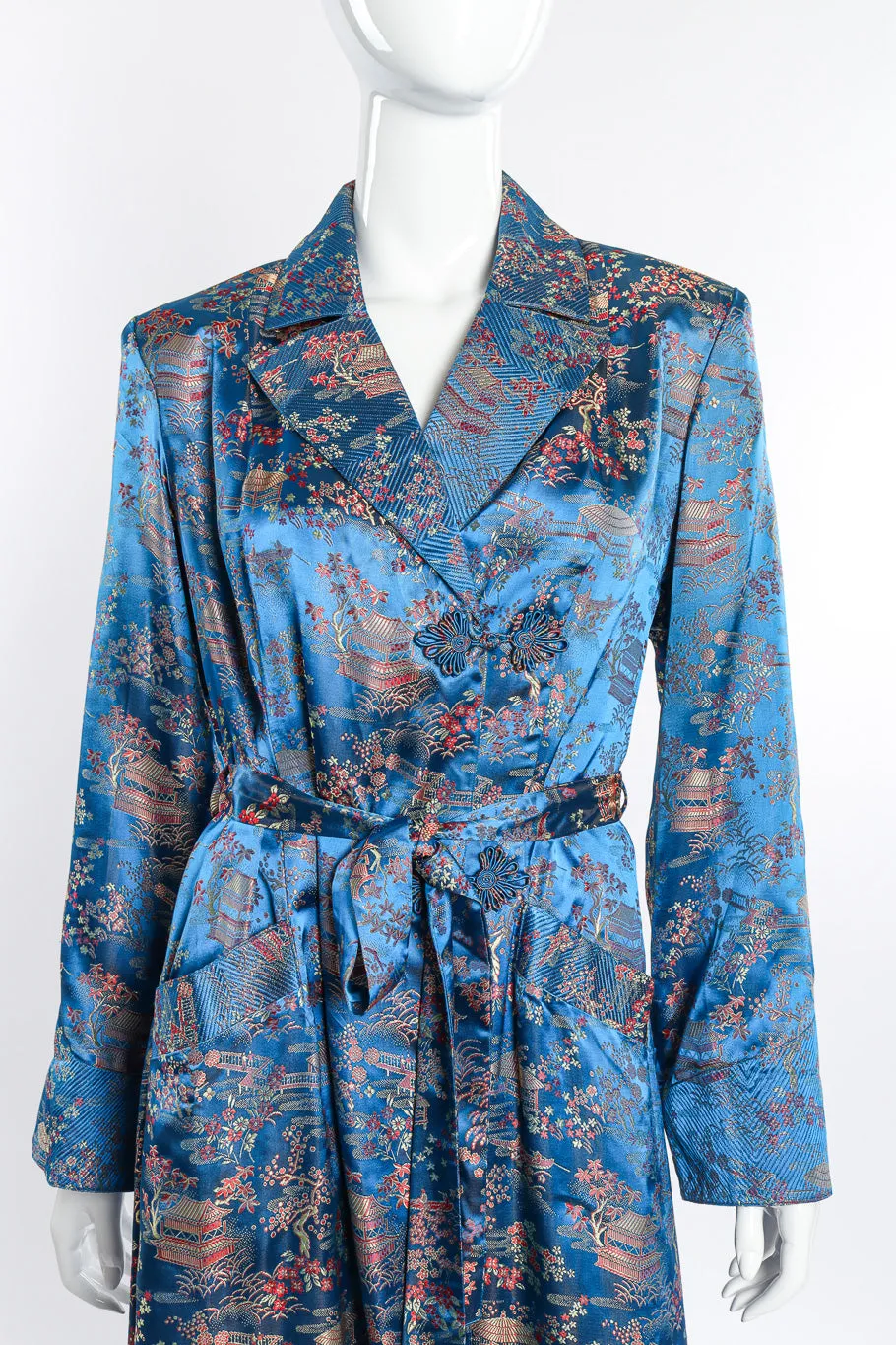 Chinese Village Scene Robe II