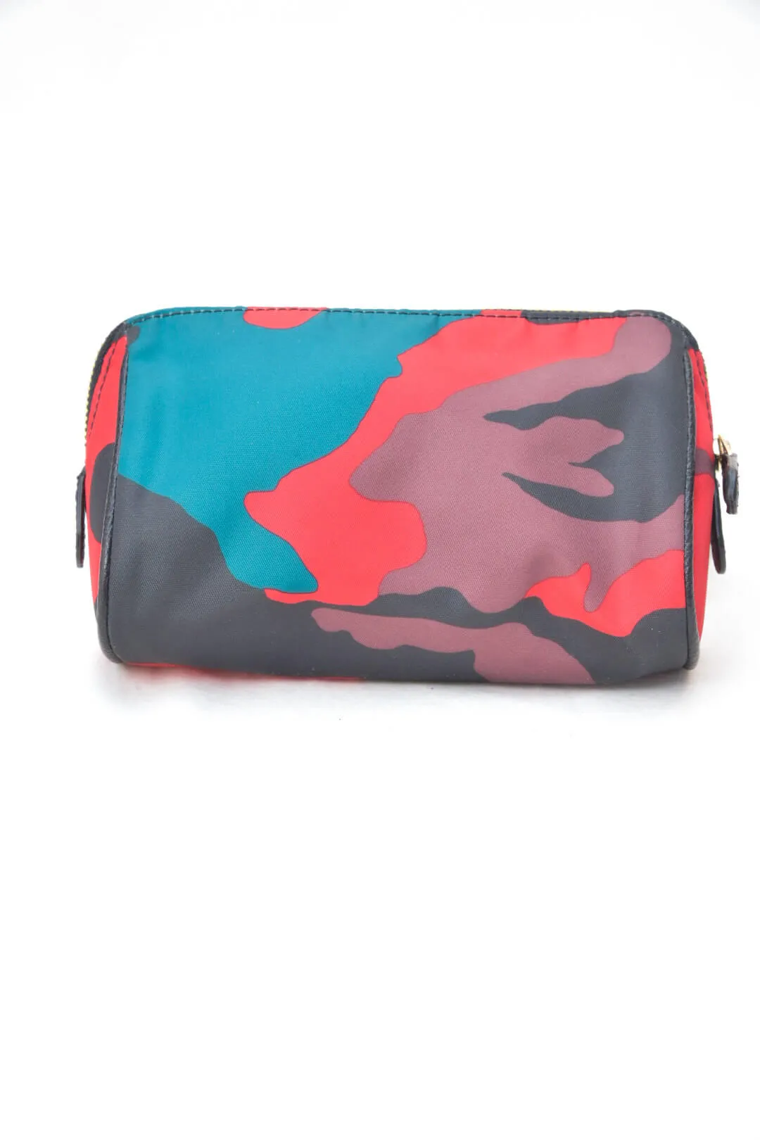 Coach Multi Colored Nylon Zip Pouch
