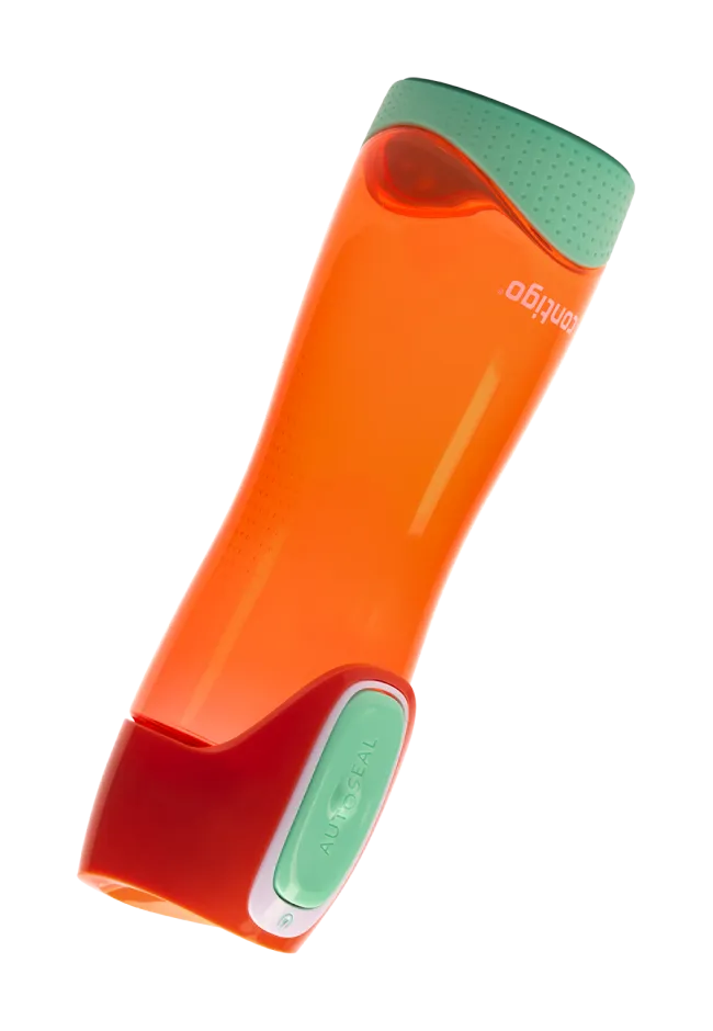 Contigo Autoseal Swish Water Bottles 17oz - Pink Peach