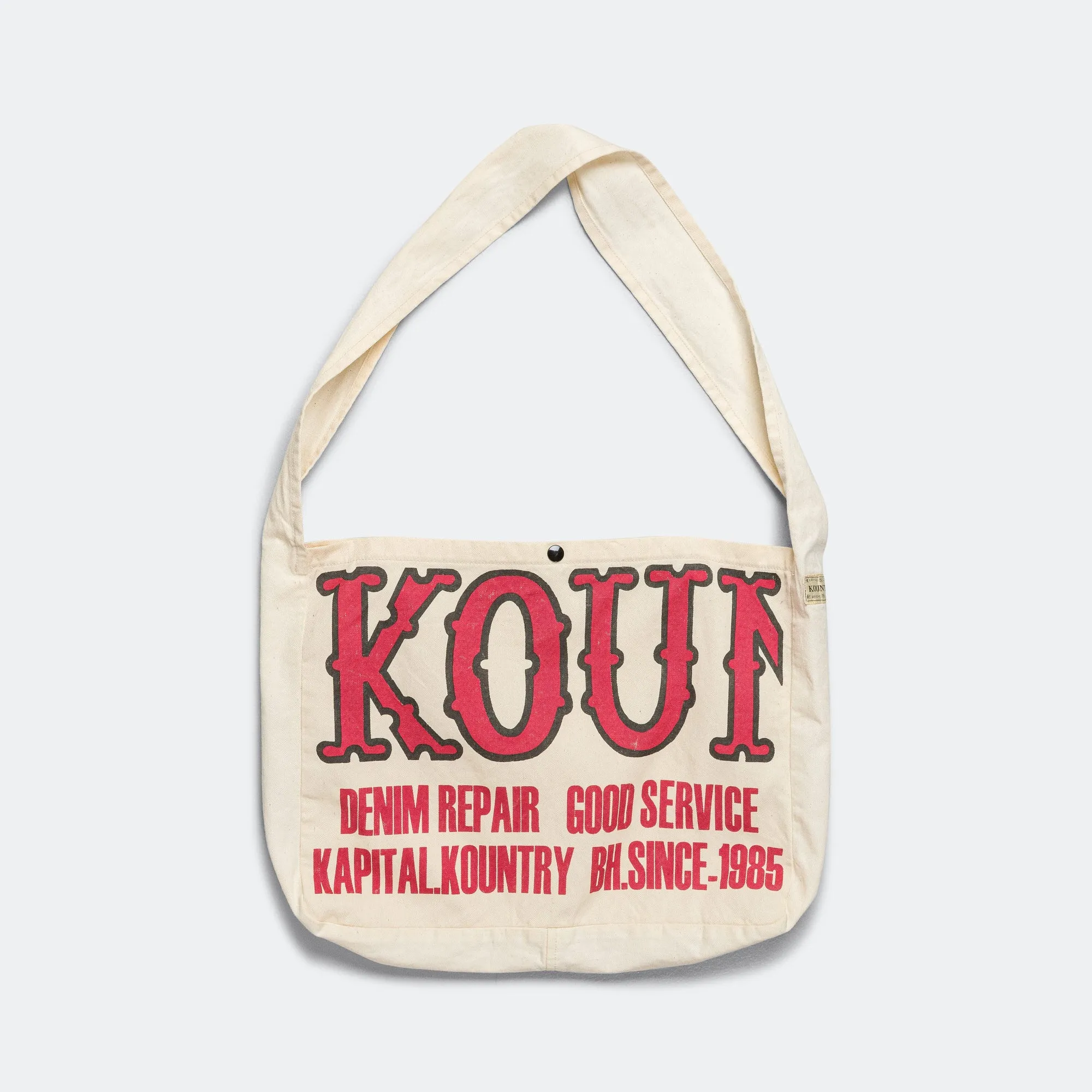 Cotton Twill KOUNTRY FACTORY Book Bag - Ecru