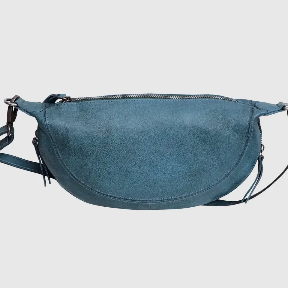Crosby Handcrafted Leather Crossbody & Belt Bag