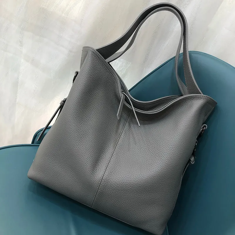 Drusha Cowhide Tote