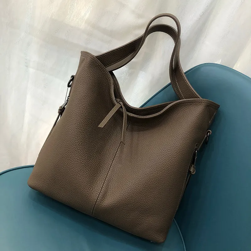 Drusha Cowhide Tote