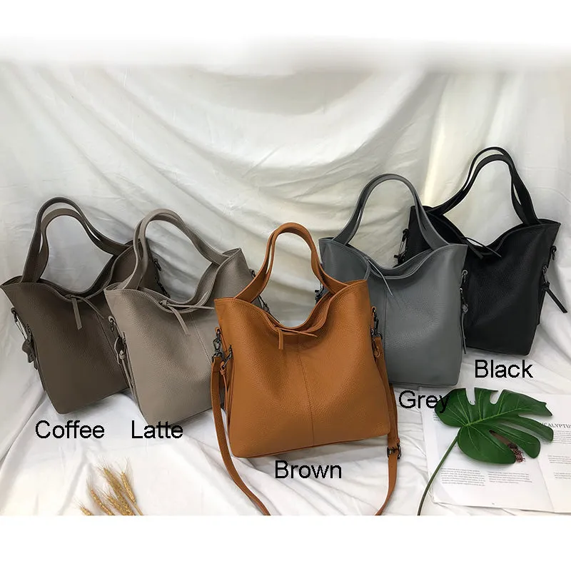 Drusha Cowhide Tote