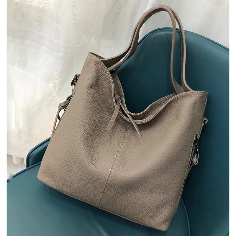 Drusha Cowhide Tote