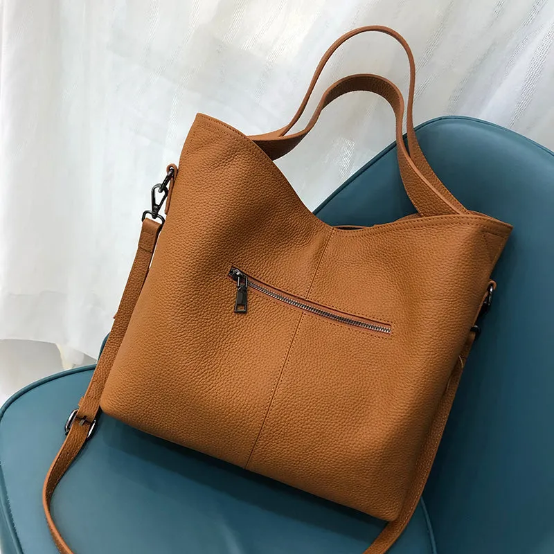 Drusha Cowhide Tote