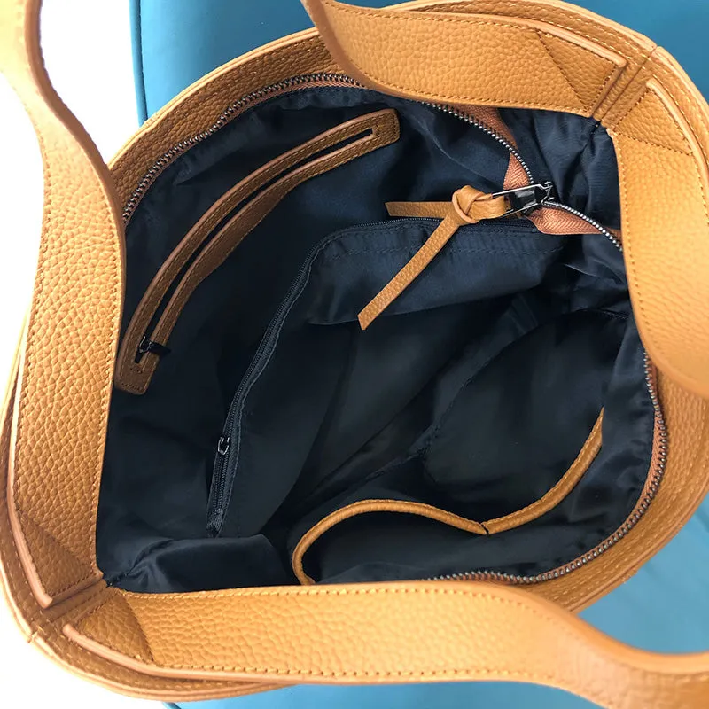 Drusha Cowhide Tote