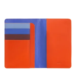 DUDU brings passport leather and credit cards RFID Multicolor
