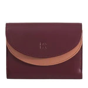 DUDU WOMEN RFID WORLD WALLS WITH PORTAMONE, COLOR LEAVE WALLS DOUBLE PATTA CARD CARD CARD Banknotes