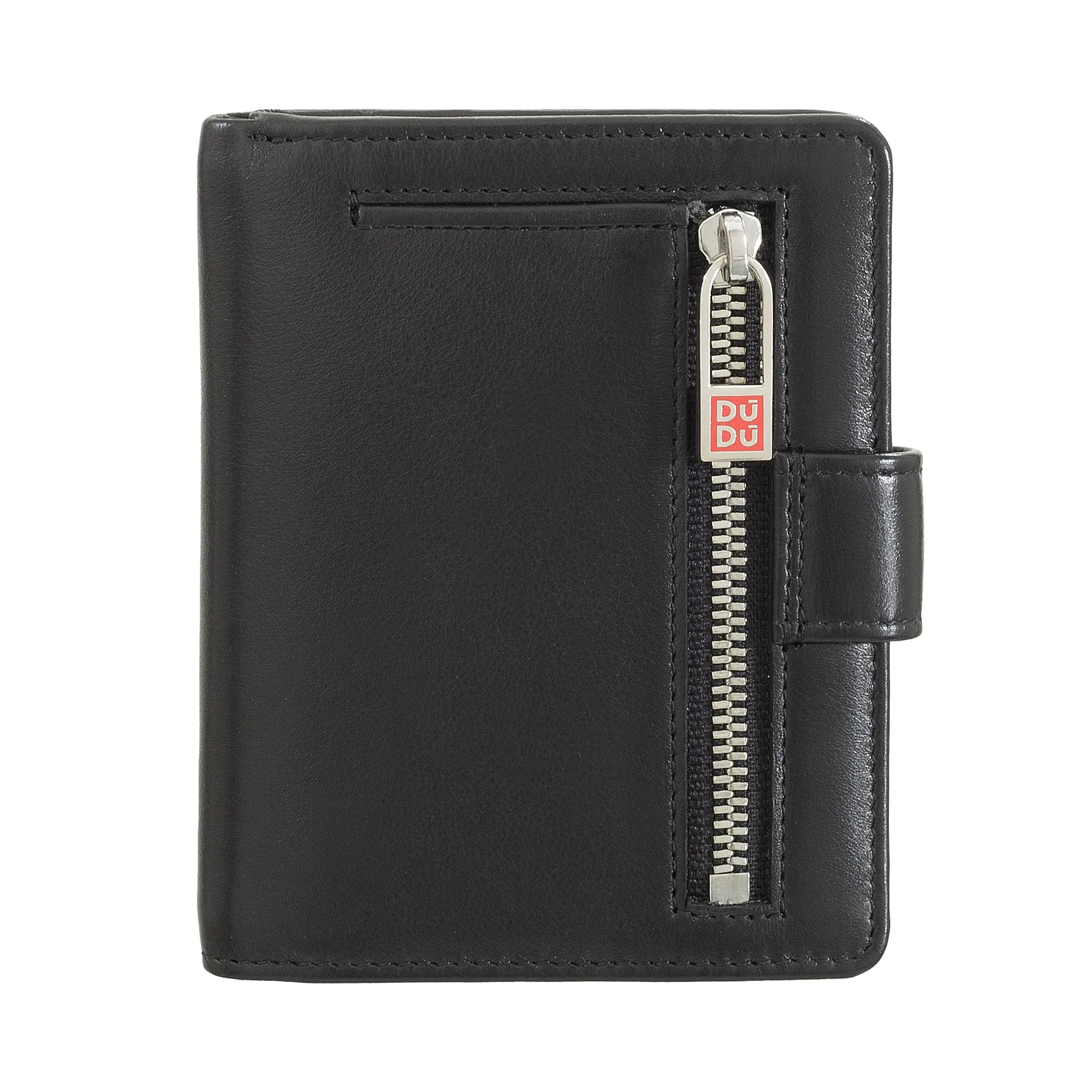 Dudu Women's Wallet in Vera Little Leather Leather Rfid Leather with Crescete Hinge Door Banknotes, External Closure