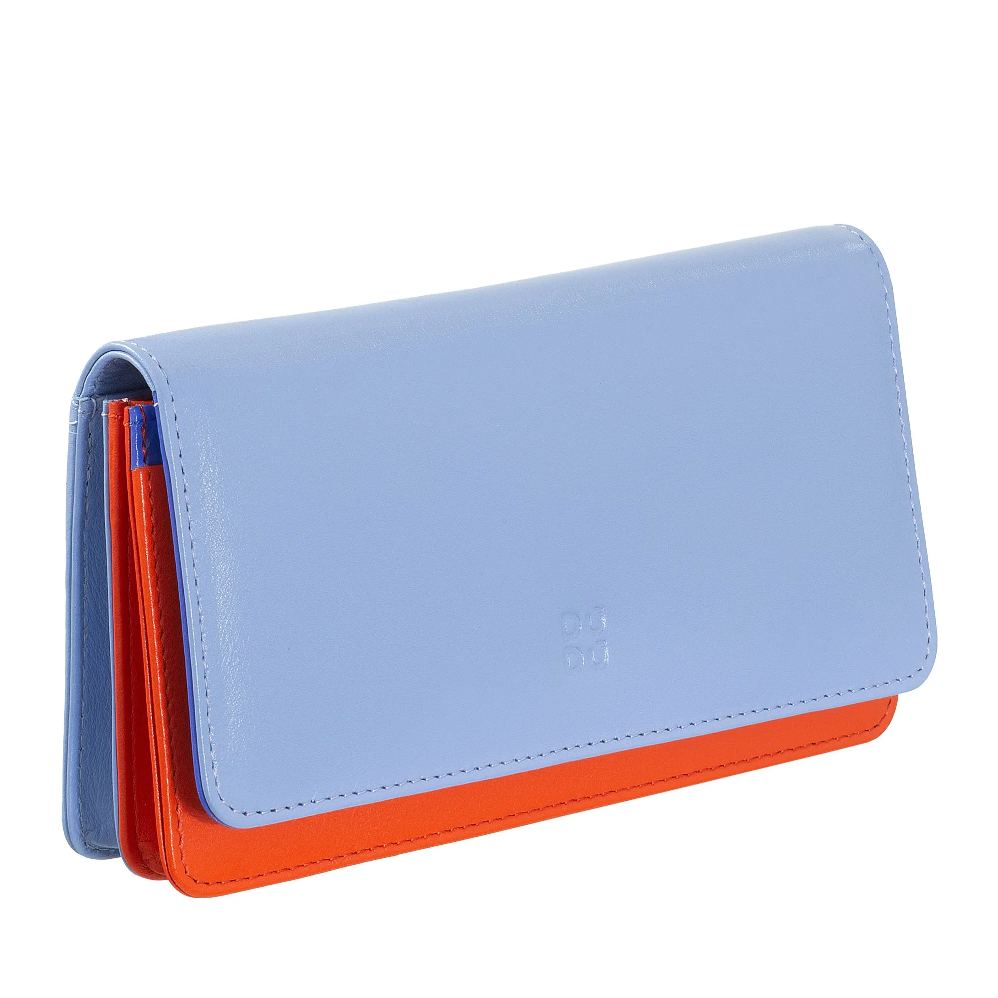 DUDU WORLD WORLD WOMEN IN MULTICOLOR SOFT LEATHER RFID PUN