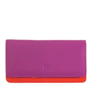 DUDU WORLD WORLD WOMEN IN MULTICOLOR SOFT LEATHER RFID PUN