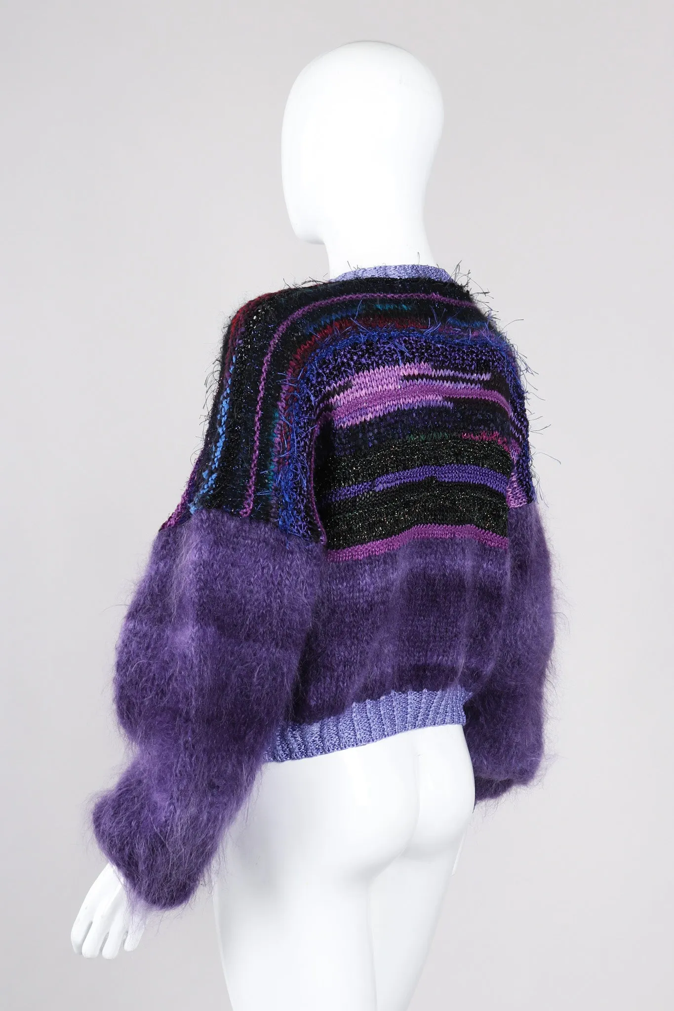 Fuzzy Boxy Knit Sweater