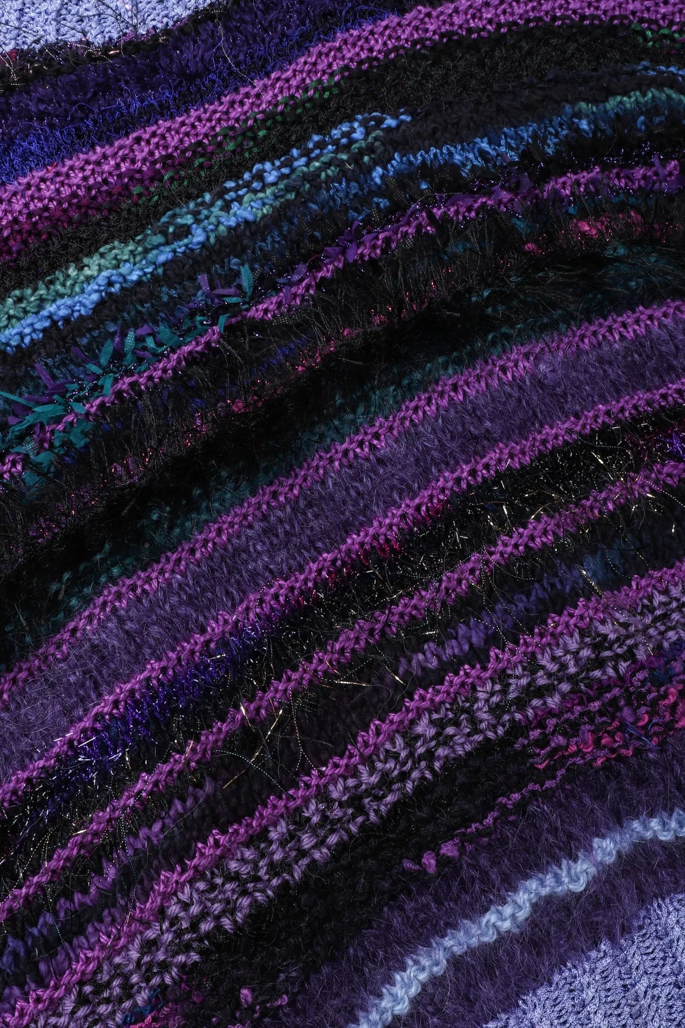 Fuzzy Boxy Knit Sweater