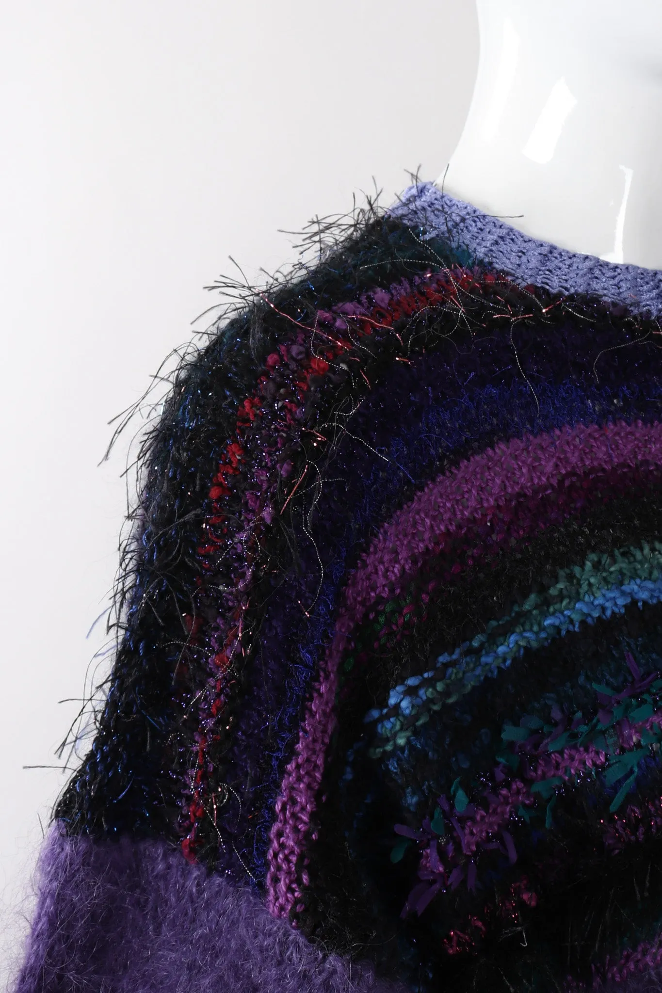 Fuzzy Boxy Knit Sweater